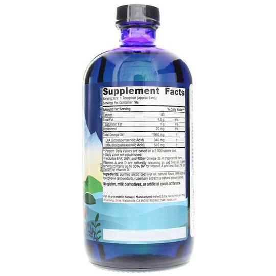 Arctic Cod Liver Oil, NRN